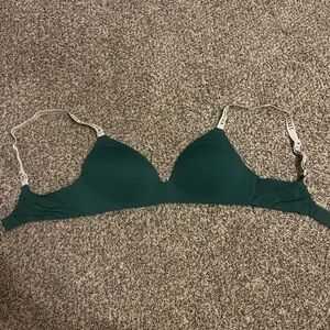 Victoria's Secret Deep Green Bra